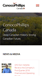 Mobile Screenshot of conocophillips.ca